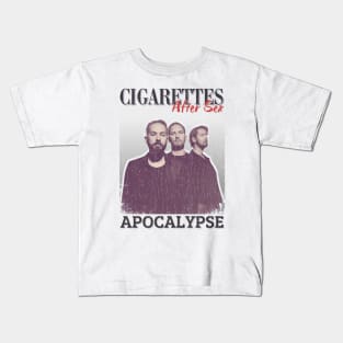 Cigarettes After Sex Vintage 2008 // Apocalypse  Original Fan Design Artwork Kids T-Shirt